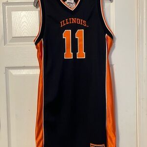 Illinois Fightin’ Illini Basketball Womens Size Medium Jersey Colosseum